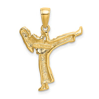 14k Girl Karate Charm-K4961