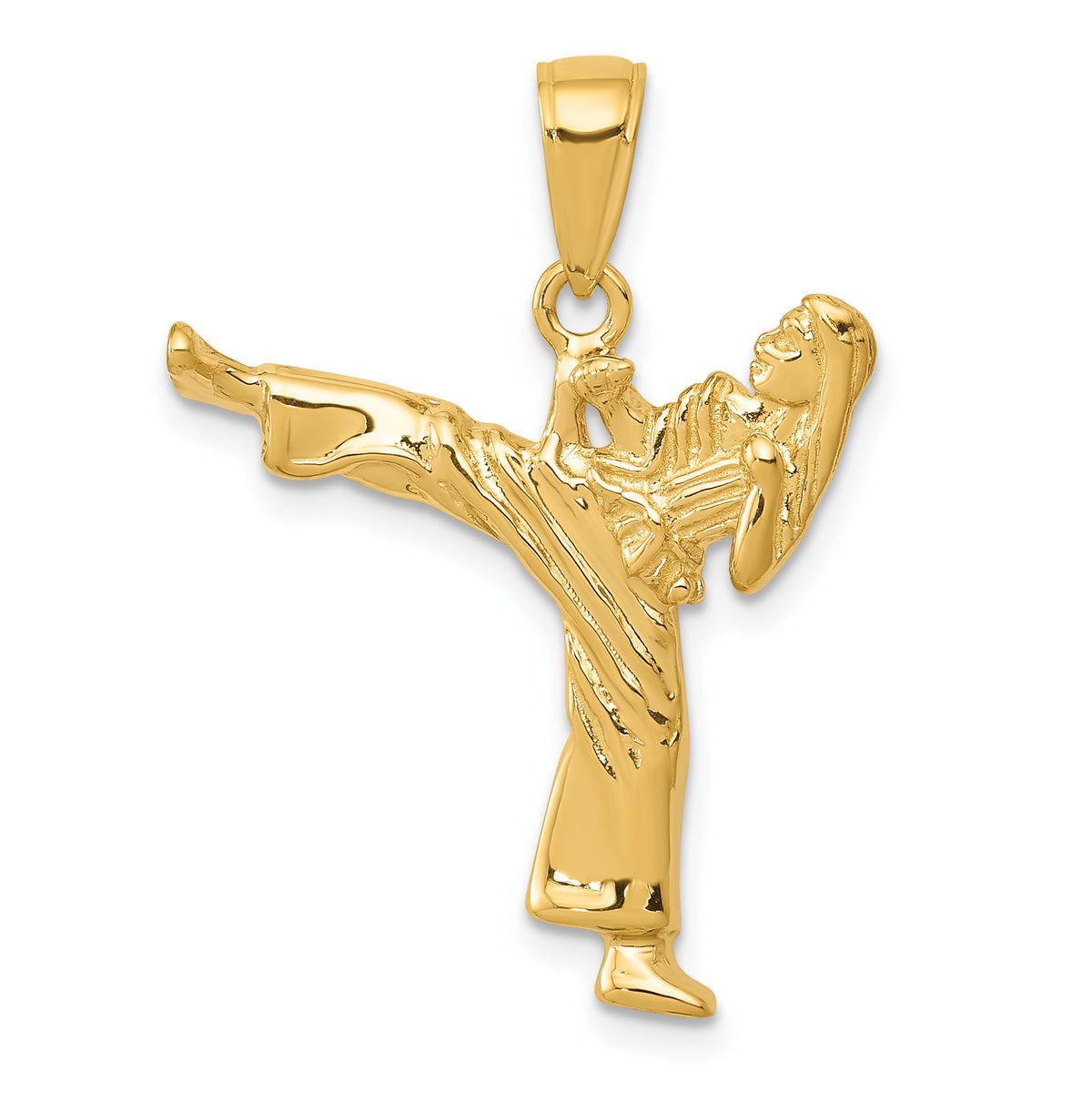 14k Girl Karate Charm-K4961