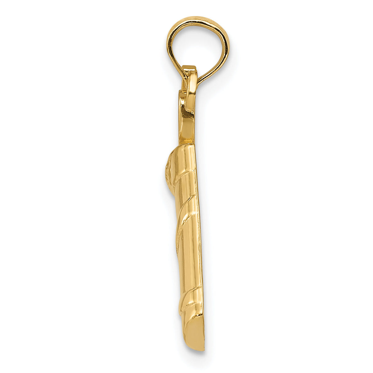 14k Polished Golf Bag Charm-K4963