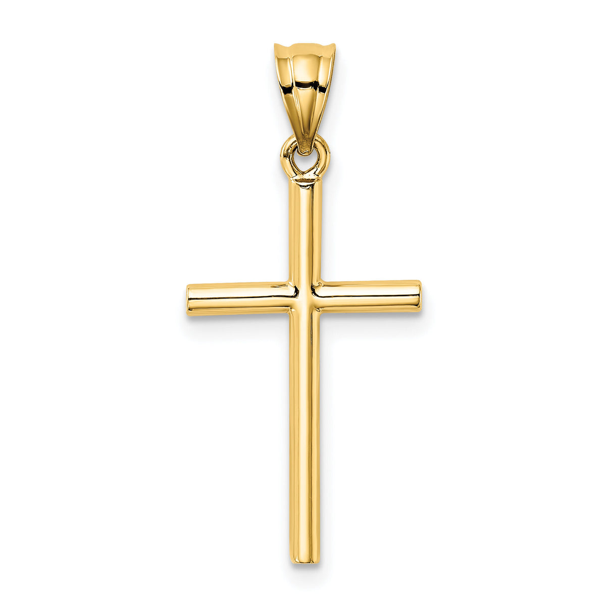 14k Cross Pendant-K4987