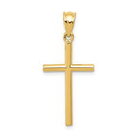 14k Cross Pendant-K4987