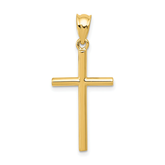 14k Cross Pendant-K4987