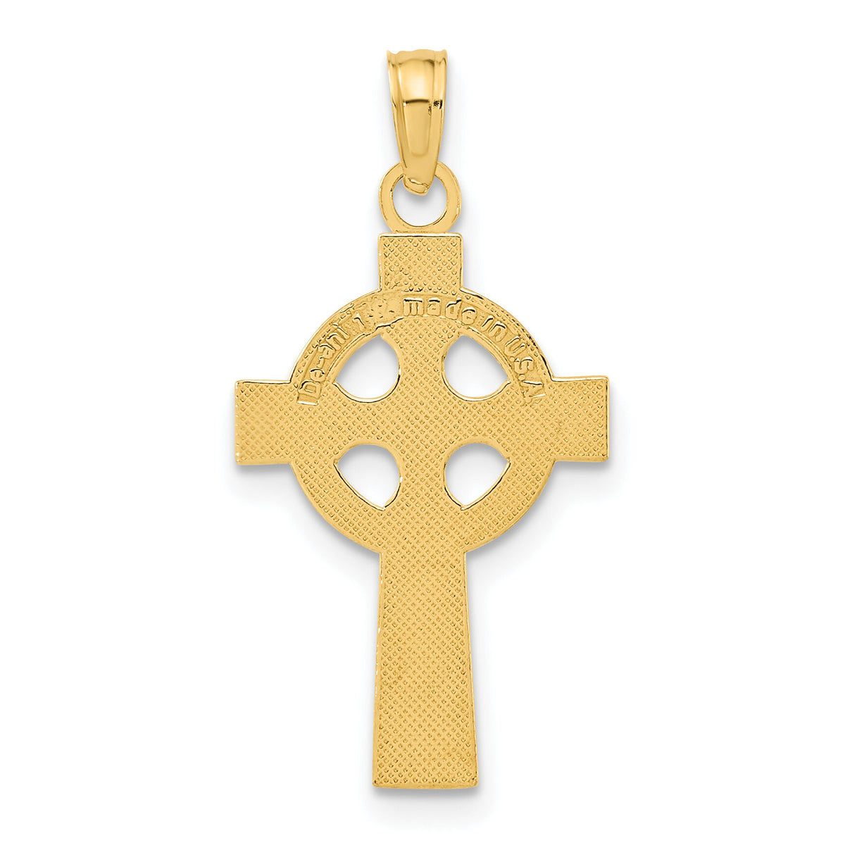 14k Celtic Cross Pendant-K5047