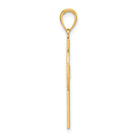 14k Celtic Cross Pendant-K5048