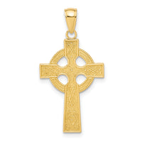 14k Celtic Cross Pendant-K5048