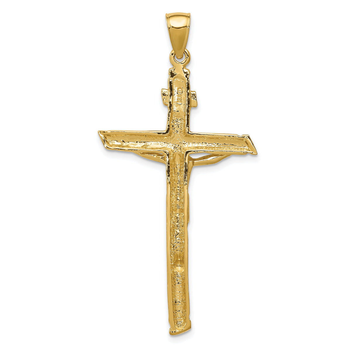 14k INRI Crucifix Pendant-K5061