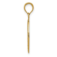 14k Saint Christopher Medal Pendant-K5082