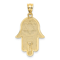 14k Hamsa w/Star of David Charm-K5103