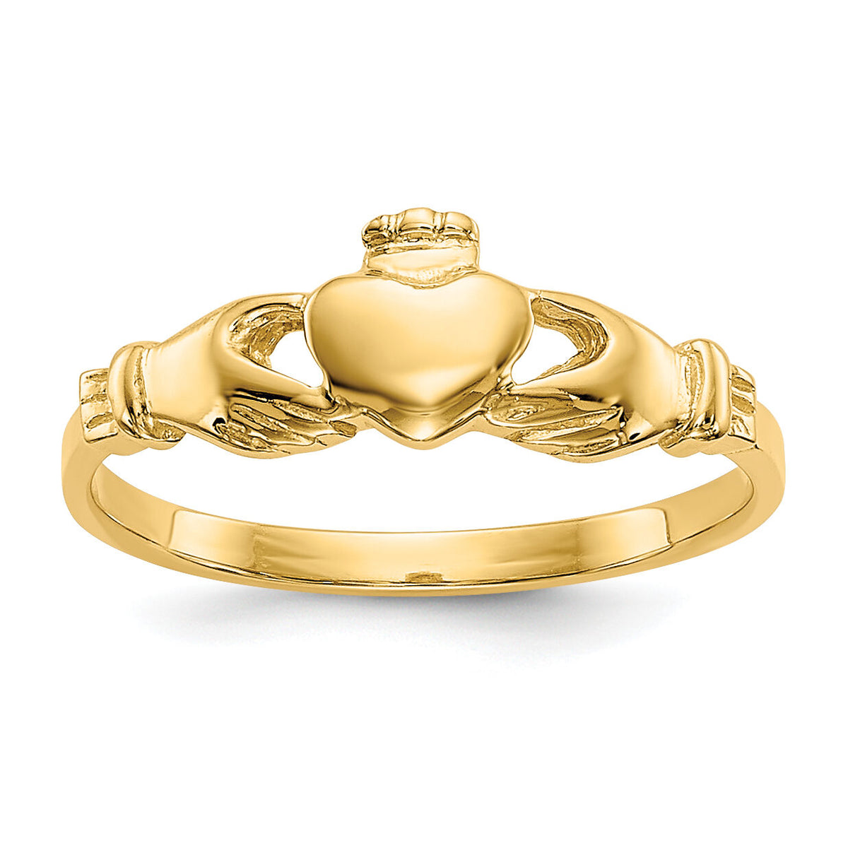 14k Claddagh Baby Ring-K5114