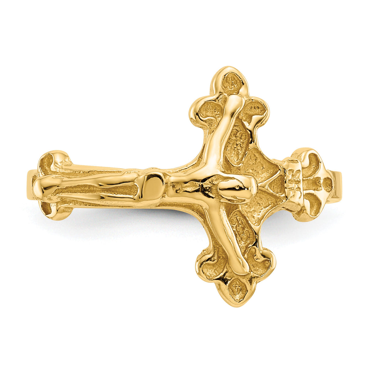 14k Crucifix Ring-K5123