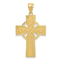 14k Celtic Cross Pendant-K5143