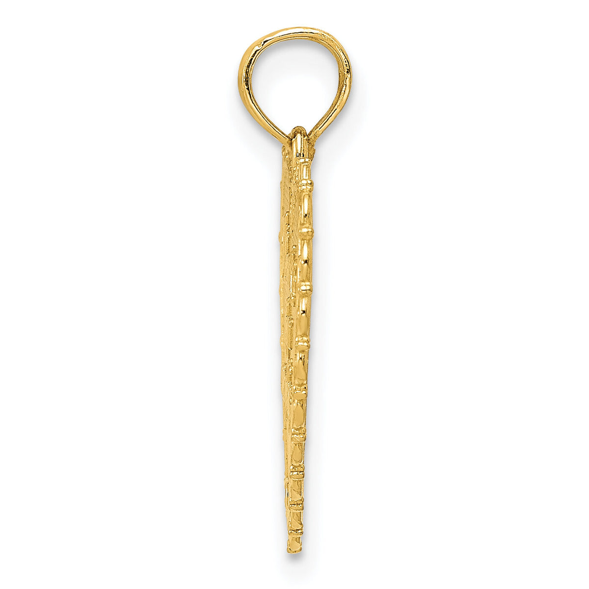 14K Gold Reversible FOR MY MOM/ Thanks For Everything Pendant-K5194