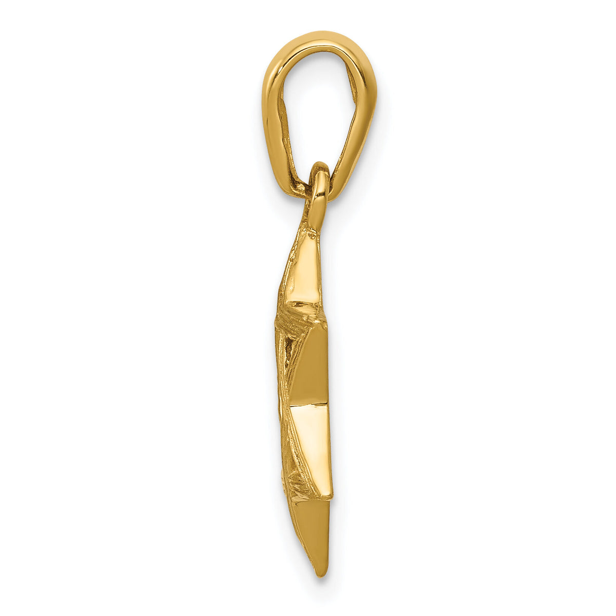 14K Star of David Pendant-K531