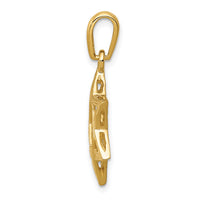 14K Star of David Pendant-K532