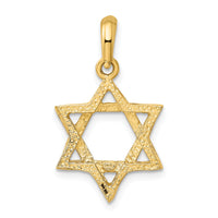 14K Star of David Pendant-K532