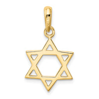 14K Star of David Pendant-K533