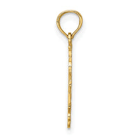 14K I HEART LAS VEGAS  with Dice Engraved Charm-K5403