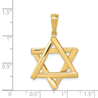 14K Star of David Pendant-K542