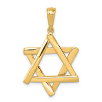 14K Star of David Pendant-K542