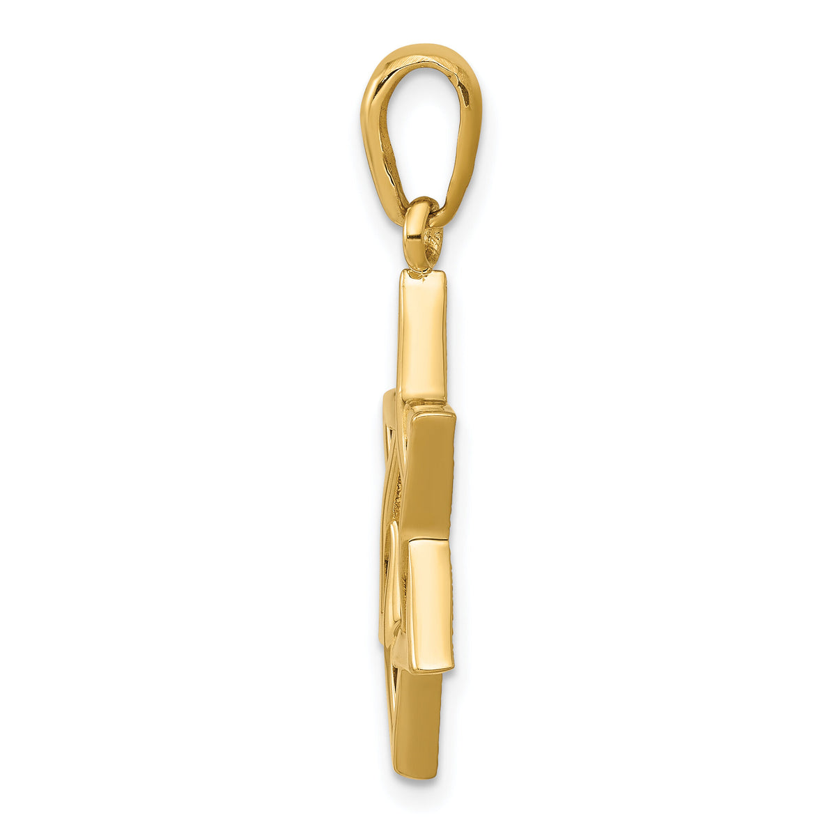 14K Star of David Pendant-K544