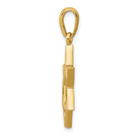 14K Star of David Pendant-K544