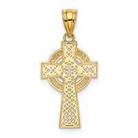 14k Celtic Cross Pendant-K5514