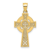14k Celtic Cross Pendant-K5514