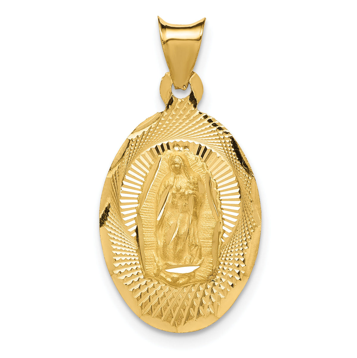 14k Our Lady of Guadalupe Pendant-K5644