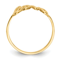14k Polished Love Ring-K5742