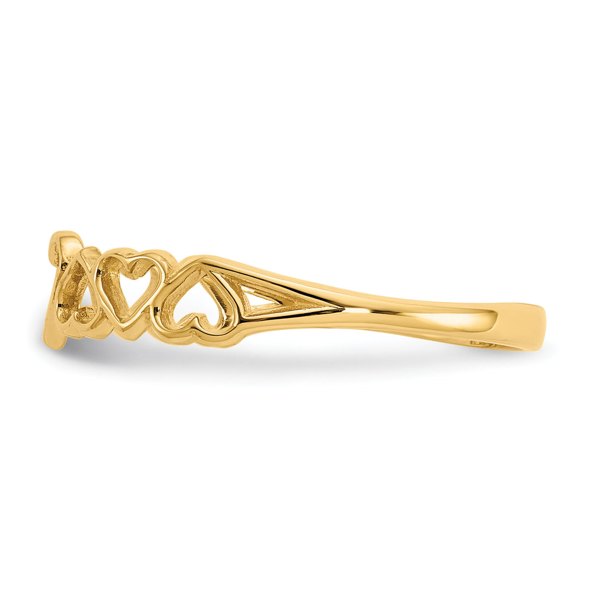 14k Hearts Ring-K5748