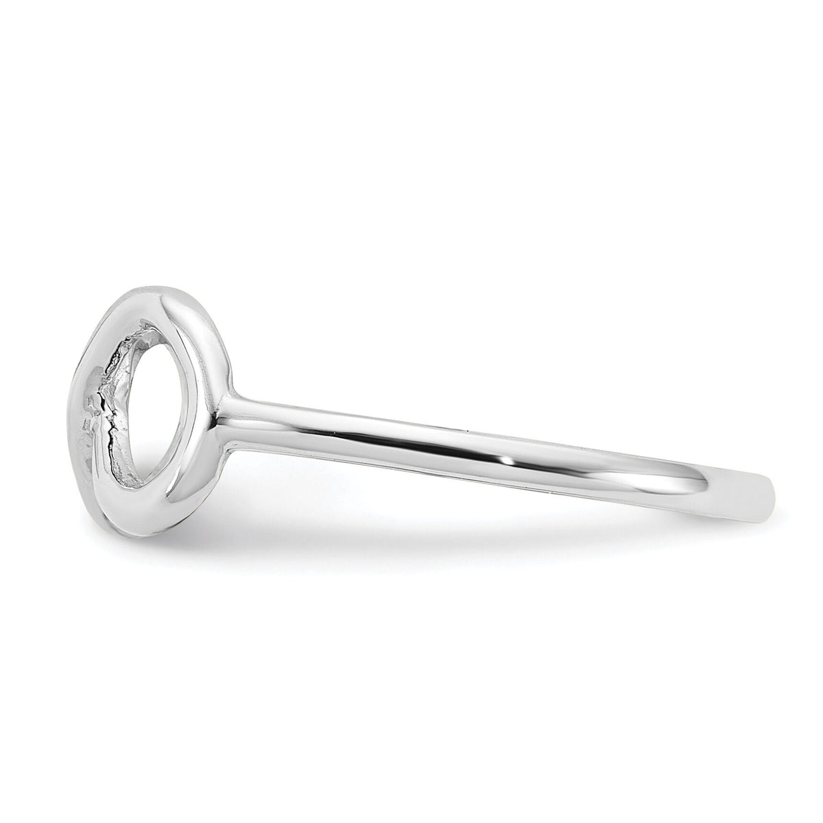 14K White Gold Polished Infinity Ring-K5750W