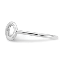 14K White Gold Polished Infinity Ring-K5750W