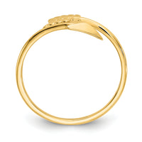 14K Polished Arrow Ring-K5779