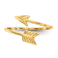14K Polished Arrow Ring-K5779