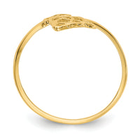 14k Polished Celtic Knot Ring-K5782