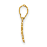 14k Polished Little Boy Pendant-K5806