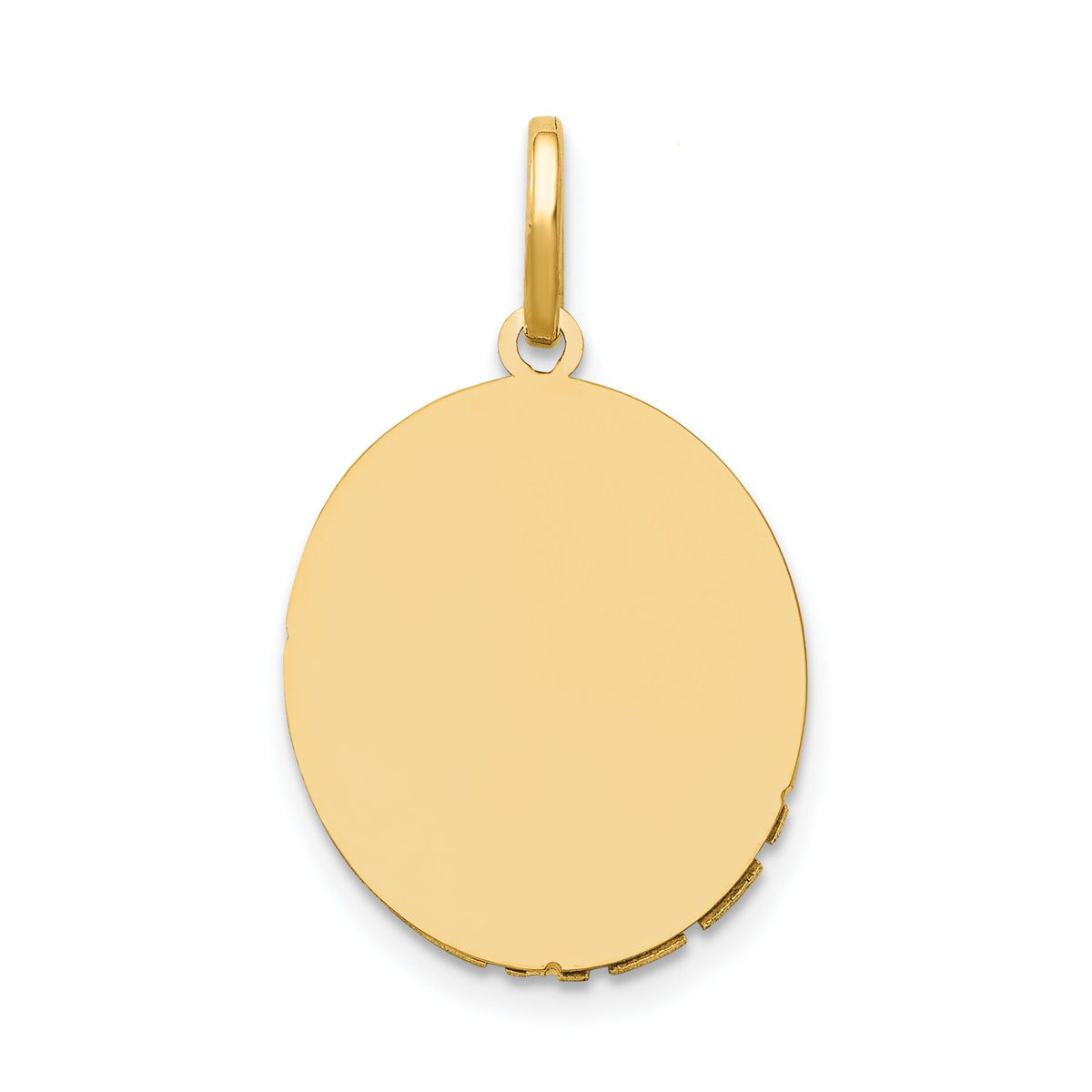 14k Two-Tone Our Lady Of Guadalupe Semi-solid Pendant-K6340