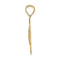 14k San Benito 2-Sided Cross Pendant-K6355