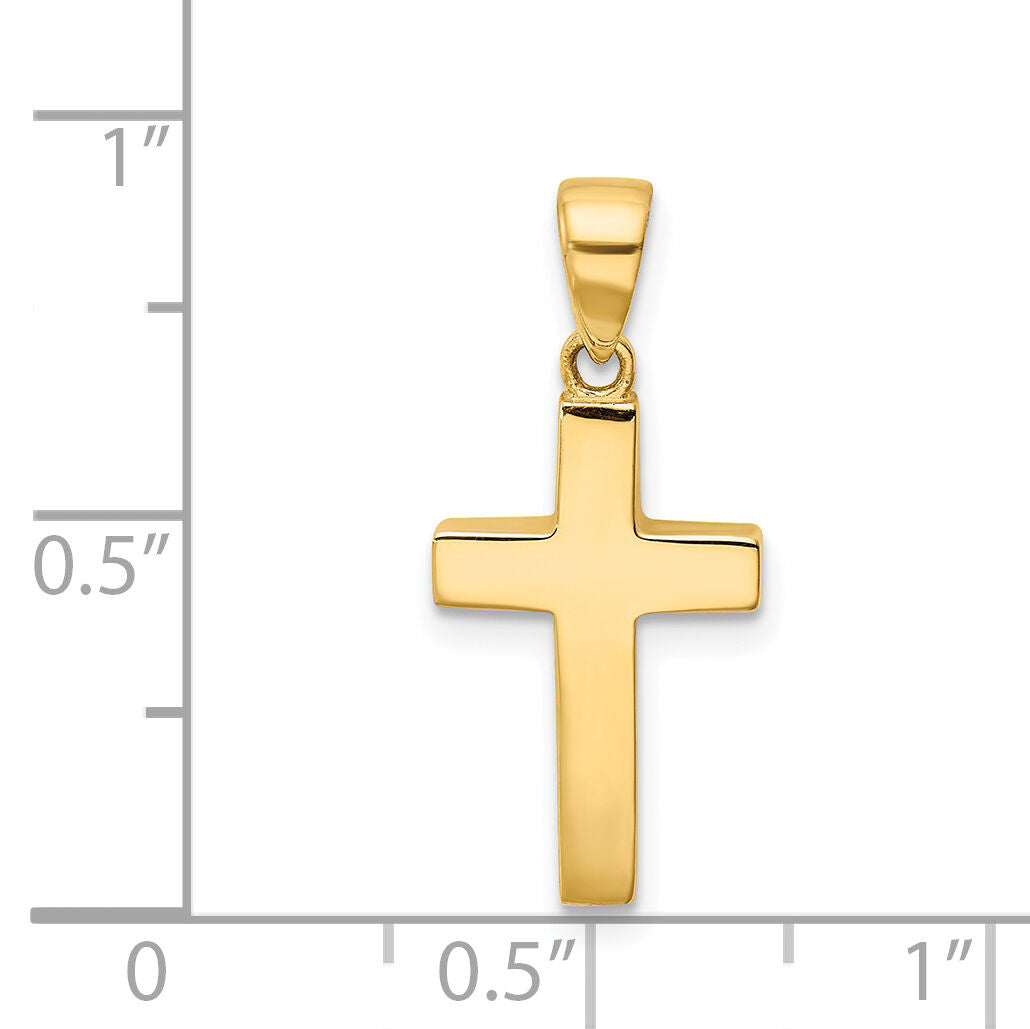 14K Cross Pendant-K6406
