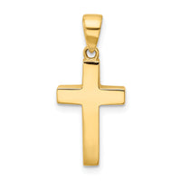 14K Cross Pendant-K6406