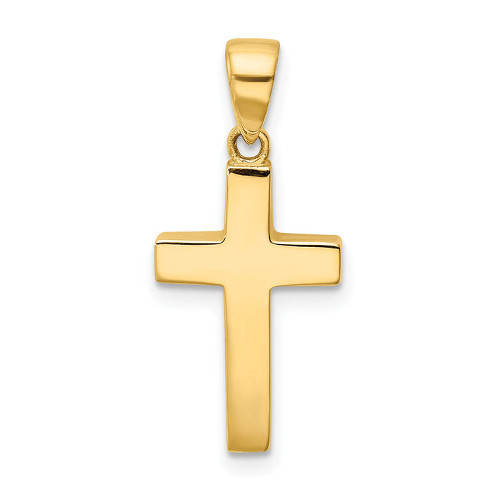 14K Cross Pendant-K6406