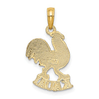14K KAUAI Rooster Charm-K6430