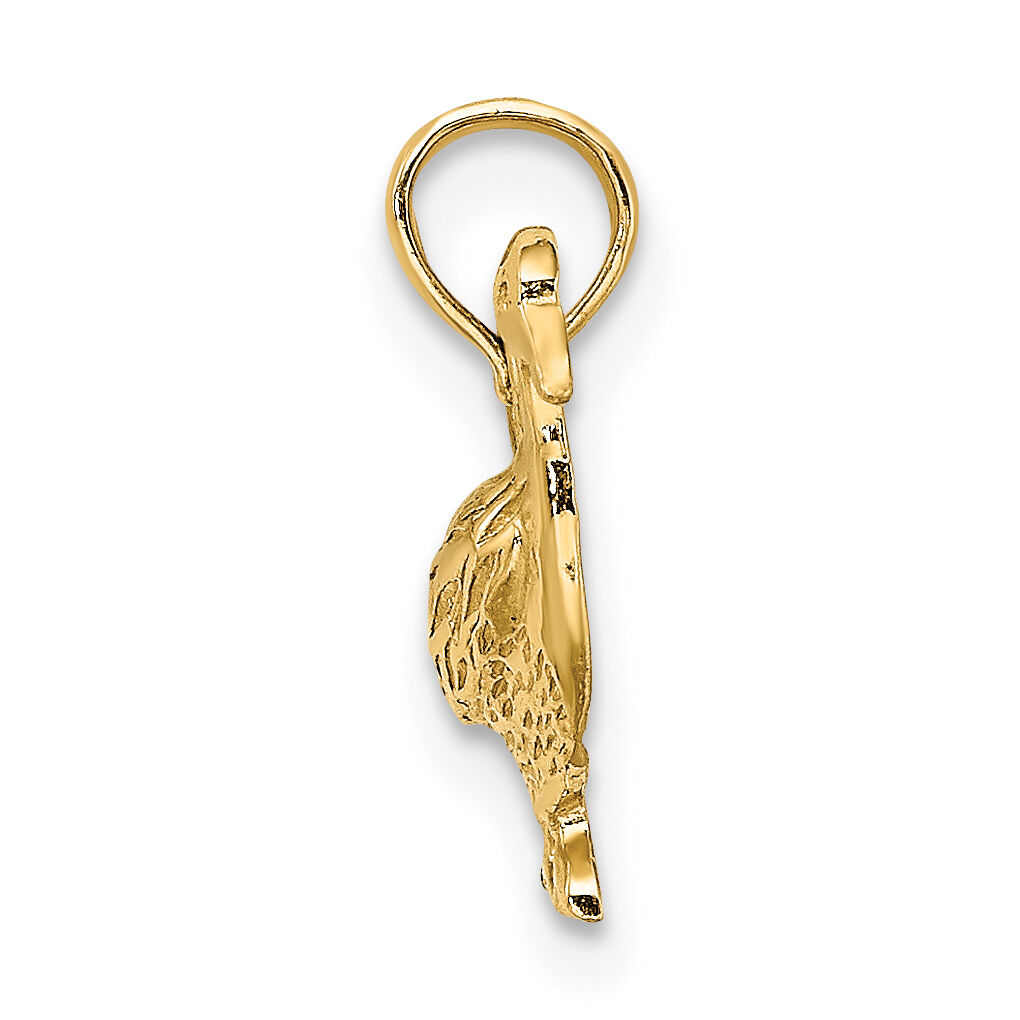 14K Goose Charm-K6432