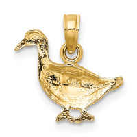14K Goose Charm-K6432