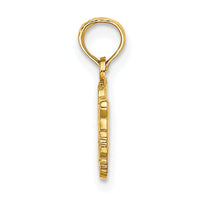 14K I HEART TIGERS w/ Tiger Head Charm-K6434