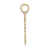 14K Carousel Horse Charm-K6436