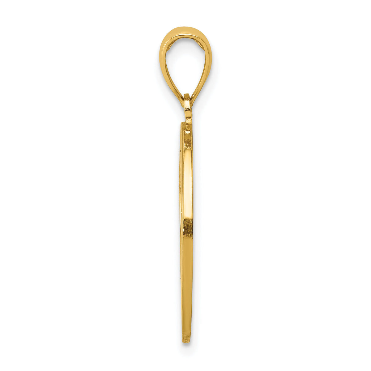 14K MY BEST FRIEND w/Dog Charm-K6456