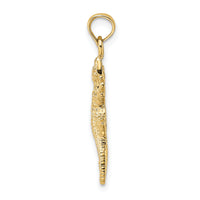 14K 2-D Lizard Charm-K6461