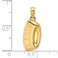 14K KITTY Bowl Charm-K6470