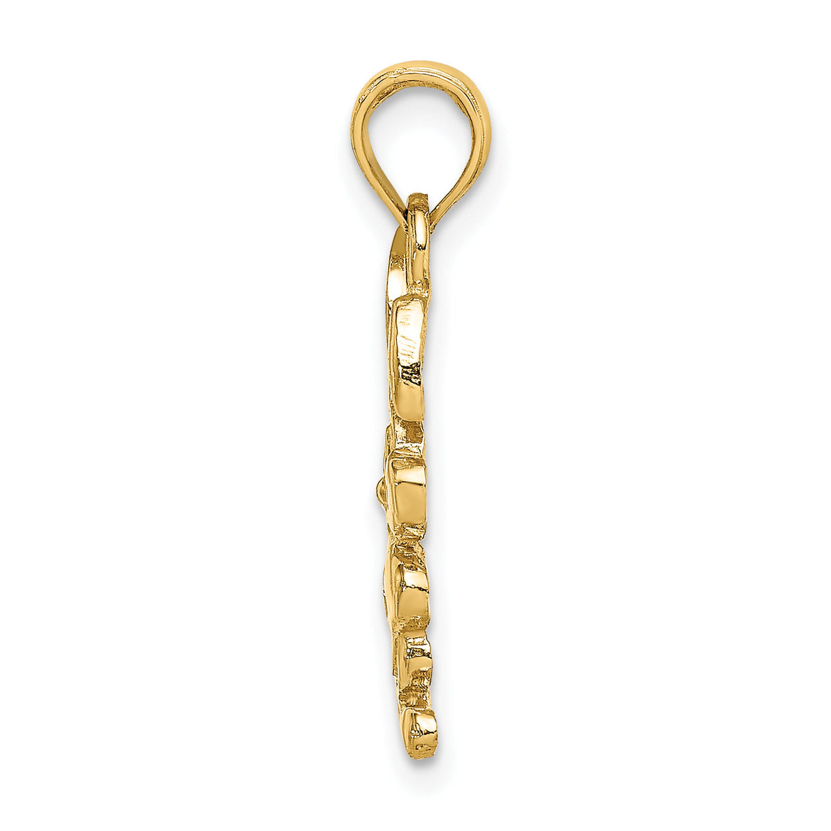 14K Rabbit Charm-K6493